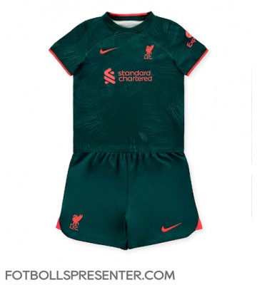 Liverpool Tredje tröja Barn 2022-23 Kortärmad (+ korta byxor)